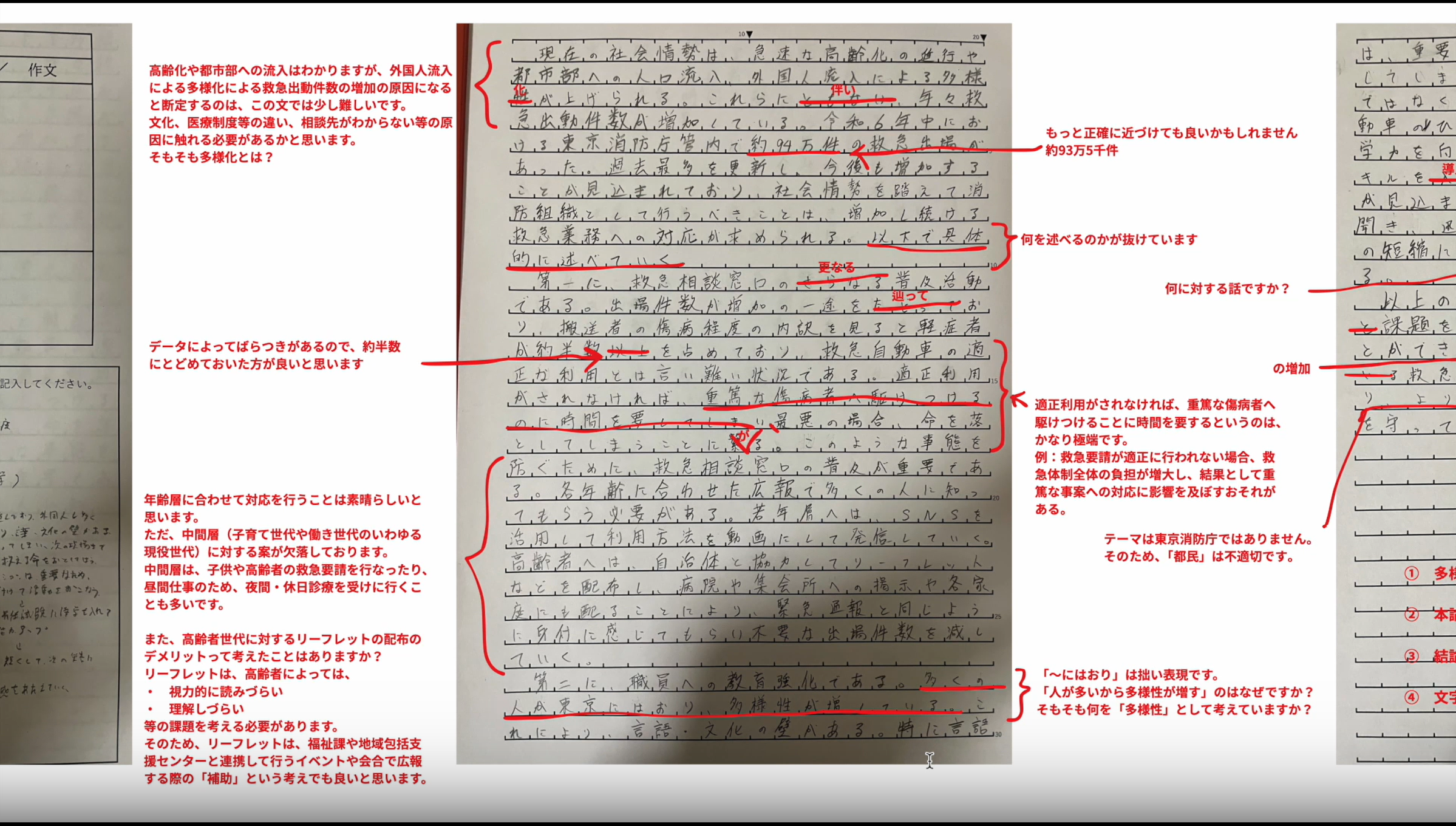 フィードバック風景